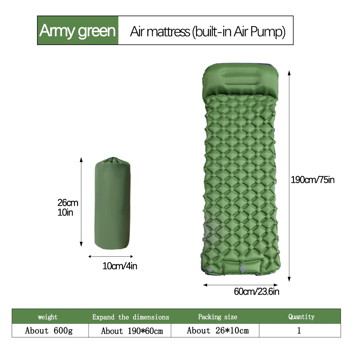 Matelas Gonflable Zenur®